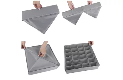 Organizér na spodné prádlo – sada 4 ks