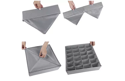 Organizér na spodné prádlo – sada 4 ks