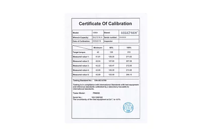 Momentový kľúč 1/2" - 28-210 Nm
