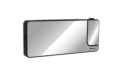 Zrkadlové hodiny s budíkom a projektorom