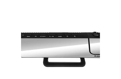 Zrkadlové hodiny s budíkom a projektorom