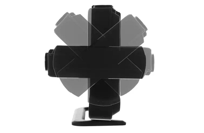 Zrkadlové hodiny s budíkom a projektorom