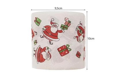 Toaletný papier 4 kusy – vianočná tematika