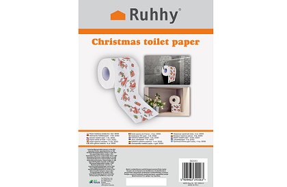 Toaletný papier 4 kusy – vianočná tematika