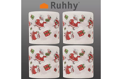 Toaletný papier 4 kusy – vianočná tematika