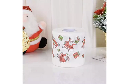 Toaletný papier 4 kusy – vianočná tematika