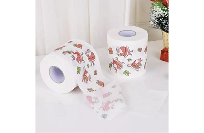 Toaletný papier 4 kusy – vianočná tematika
