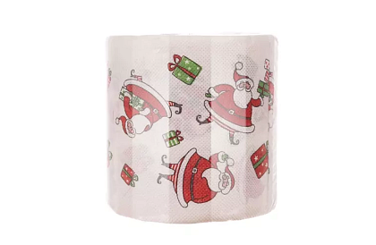 Toaletný papier 4 kusy – vianočná tematika