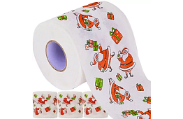 Toaletný papier 4 kusy – vianočná tematika