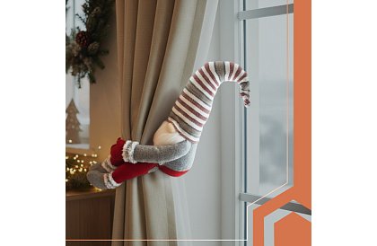 Vianočný trpaslík - škriatok 60 cm