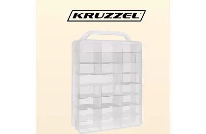 Plastový kufr - organizér na autíčka