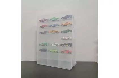 Plastový kufr - organizér na autíčka