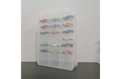 Plastový kufr - organizér na autíčka