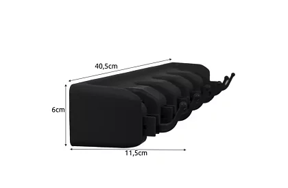 Nástenný držiak na záhradné náradie