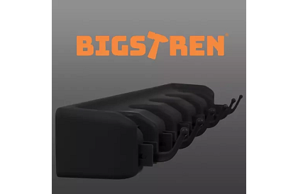 Nástenný držiak na záhradné náradie