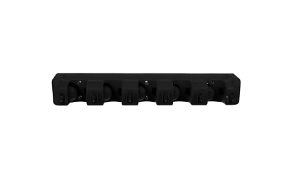 Nástenný držiak na záhradné náradie