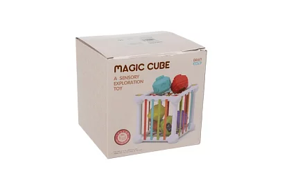Zmyslová flexibilná kocka – vzdelávacia hračka pre deti