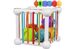 Zmyslová flexibilná kocka – vzdelávacia hračka pre deti