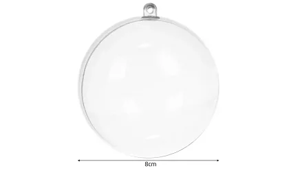 Priehľadné gule skladacie 12 ks – kreatívna sada