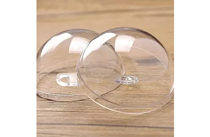 Priehľadné gule skladacie 12 ks – kreatívna sada