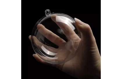 Priehľadné gule skladacie 12 ks – kreatívna sada