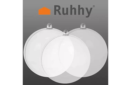 Priehľadné gule skladacie 12 ks – kreatívna sada