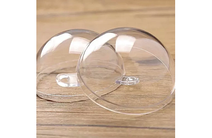 Priehľadné gule skladacie 12 ks – kreatívna sada