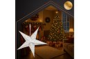 3D LED svietiaca hviezda - 50 cm