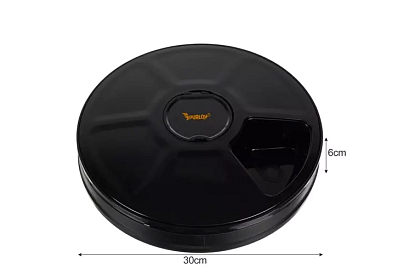 Automatický dávkovač krmiva s časovačom