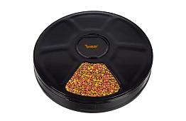 Automatický dávkovač krmiva s časovačom