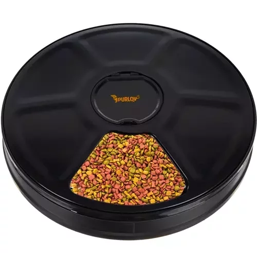 Automatický dávkovač krmiva s časovačom