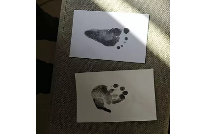 Otlačok detských rúk a nôh - Nesmaring Ink