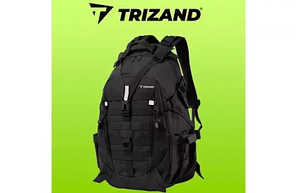 Turistický batoh TRIZAND XL - čierny
