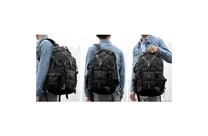 Turistický batoh TRIZAND XL - čierny