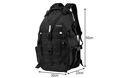 Turistický batoh TRIZAND XL - čierny