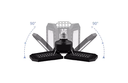 Lampa na podporu rastu rastlín 108 LED