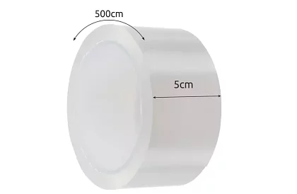 Transparentná ochranná páska 50 mm x 5 m