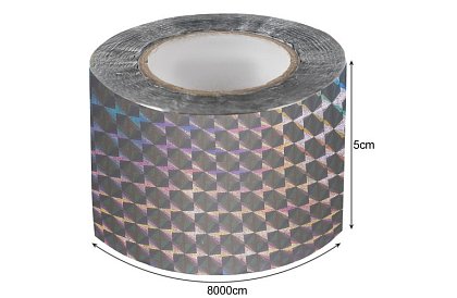 Holografická páska na odpudzovanie vtákov - 80 metrov