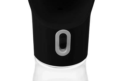 Cestovná fľaša na vodu pre psov s miskou na maškrty