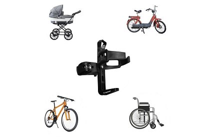 Univerzálny držiak na fľaše