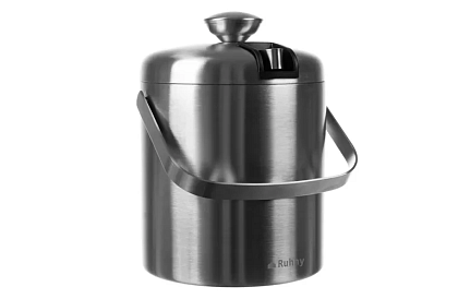 Zásobník na ľad 1,3 litra – vedro s viečkom a kliešťami