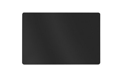 Ochranná podložka podlahy pod židli 90 × 130 cm – čierna