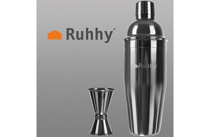 Nerezová barmanská sada – 6 ks