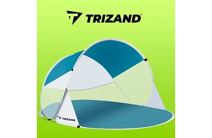 Samorozkládací plážový stan - 190 × 120 × 90 cm