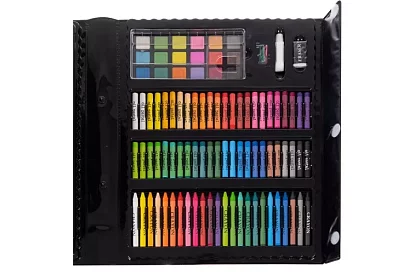 Výtvarná sada na maľovanie - 208 kusov v puzdre