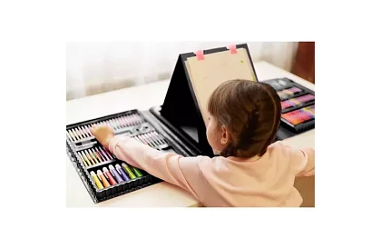 Výtvarná sada na maľovanie - 208 kusov v puzdre