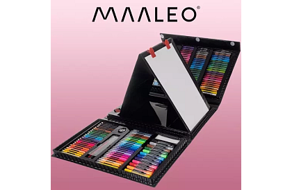 Výtvarná sada na maľovanie - 208 kusov v puzdre