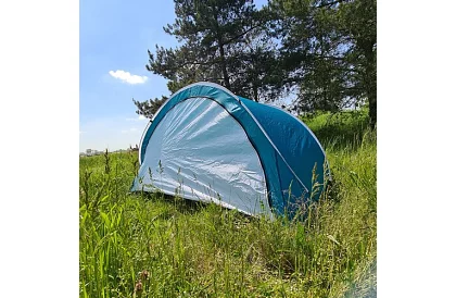 Samorozkládací plážový stan pre 3 osoby – 200 × 120 × 110 cm