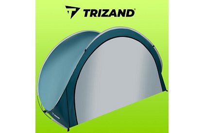 Samorozkládací plážový stan pre 3 osoby – 200 × 120 × 110 cm