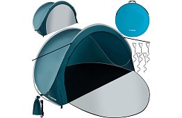 Samorozkládací plážový stan pre 3 osoby – 200 × 120 × 110 cm